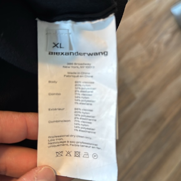 Alexander Wang Black Women's Dress XL worn once - Picture 4 of 7